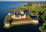 Besichtigen Sie das Schloss Kalmar.