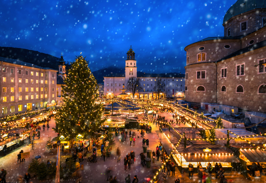 Wie wäre es mit einm Ausflug zum Salzburger Christkindlmarkt?