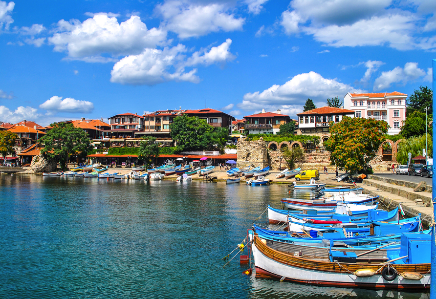 Die hübsche Stadt Nessebar wird Sie verzaubern.