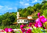 Das wunderschöne Schloss Balchik und den Botanischen Garten können Sie im Rahmen des zubuchbaren Ausflugspakets kennenlernen.