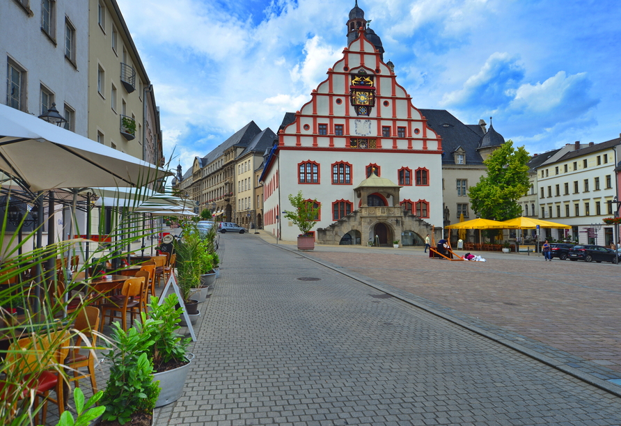 Gehen Sie auf Entdeckugnstour und erleben Sie Plauen.