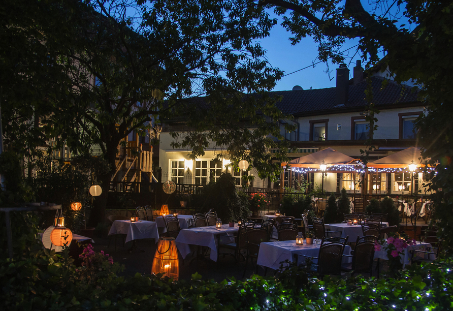 Terrasse des Hotels