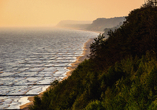 Der rund 60 m hohe Streckelsberg ist die höchste Erhebung an der Küste der Insel Usedom.