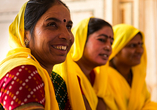 Sie besuchen ein Dorf bei Bharatpur, wo Sie Land und Leute kennenlernen werden.