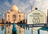 Willkommen zu einer unvergesslichen Rundreise durch Indien, wo viele Highlights wie z. B. das Taj Mahal in Agra auf Sie warten.