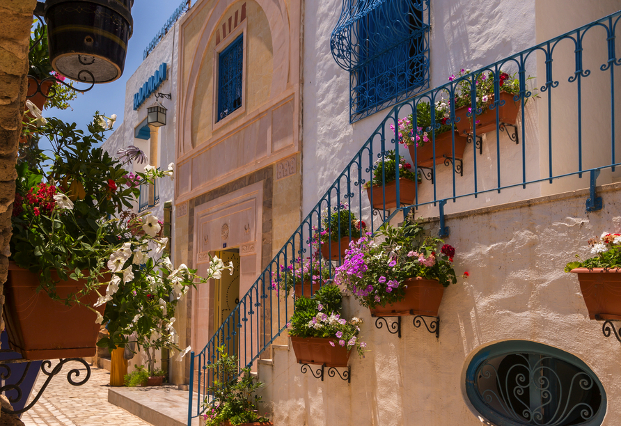 Eine Gasse in Ihrem Urlaubshotel