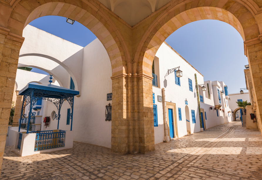 Das Hotel Diar Lemdina wurde wie eine Medina angelegt.