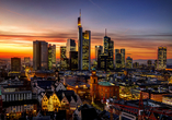 Bestaunen Sie die einzigartige Skyline von Frankfurt am Main!