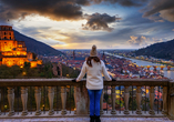 Traumhafter Blick über Heidelberg