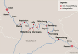 Ihre Reiseroute