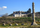 Der Tempel der Artemis in Ephesos war ein antikes Weltwunder.