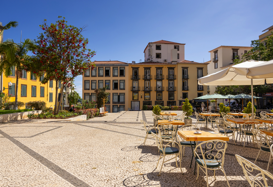 Der Kolumbusplatz in Funchal