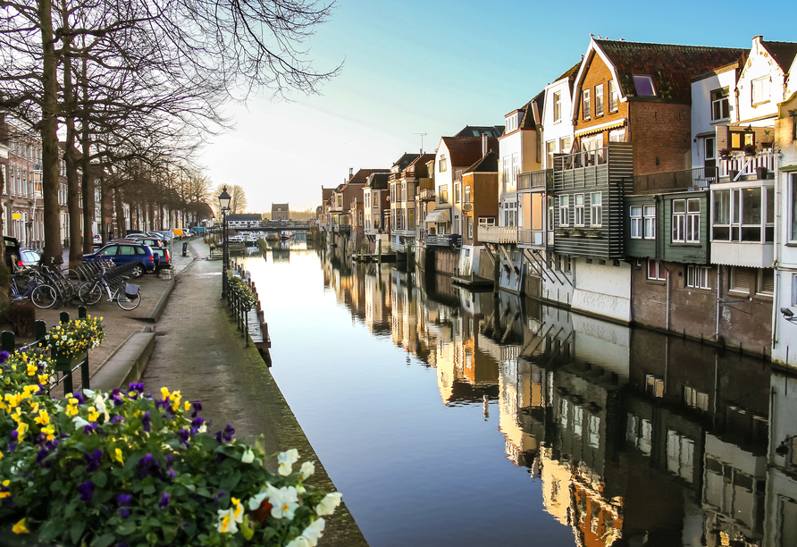 Die idyllischen Wasserwege von Gorinchem.