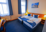 Beispiel für ein Doppelzimmer im Nebenhaus im Hotel Gasthaus Zum Schwan in Oschatz