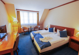 Beispiel für ein Doppelzimmer Komfort im Hotel Gasthaus Zum Schwan in Oschatz