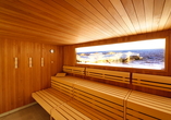 Entspannen Sie in der Sauna!