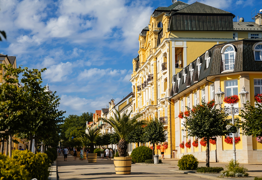 Erkunden Sie Ihren Urlaubsort Franzensbad.