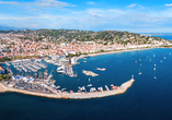 Blick auf Cannes