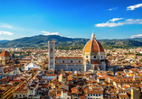 Ab Livorno bietet sich auch ein Ausflug nach Florenz an.