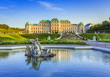 Statten Sie dem prächtigen Schloss Belvedere einen Besuch ab.