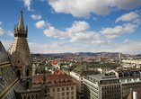 ...und bietet einen herrlichen Blick über Wien.