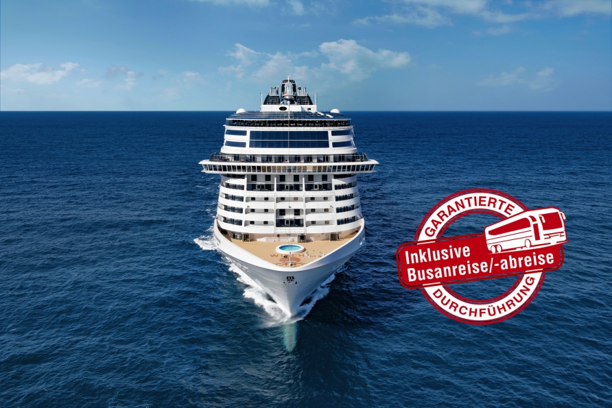 Die MSC Grandiosa – Ihr luxuriöses Zuhause auf See.