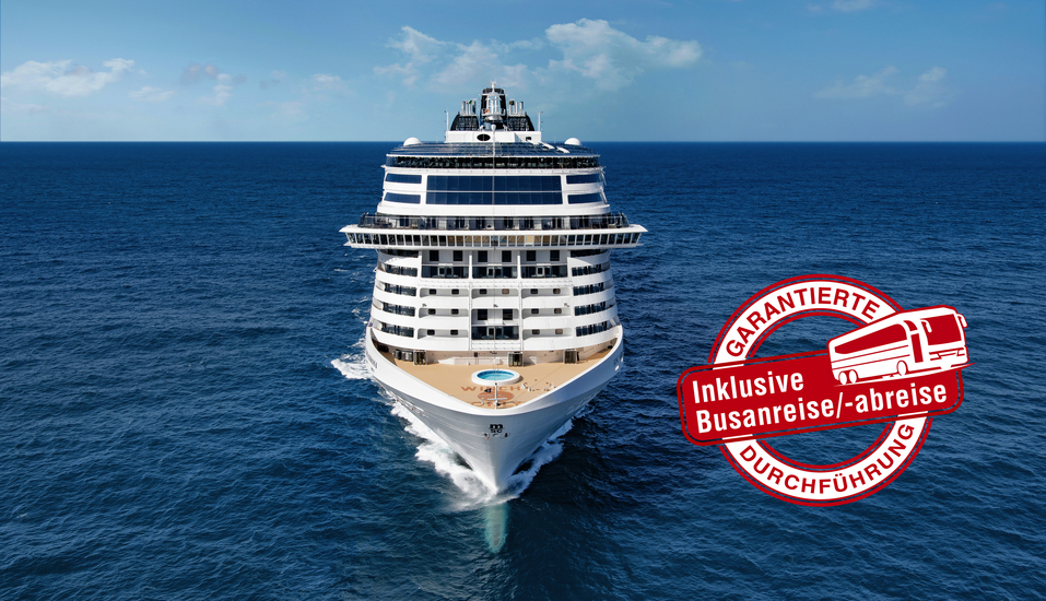 Die MSC Grandiosa – Ihr luxuriöses Zuhause auf See.