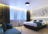Beispiel für ein Doppelzimmer im JUFA Hotel Bernkastel-Kues