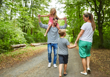 Freuen Sie sich auf einen aufregenden Familienurlaub.