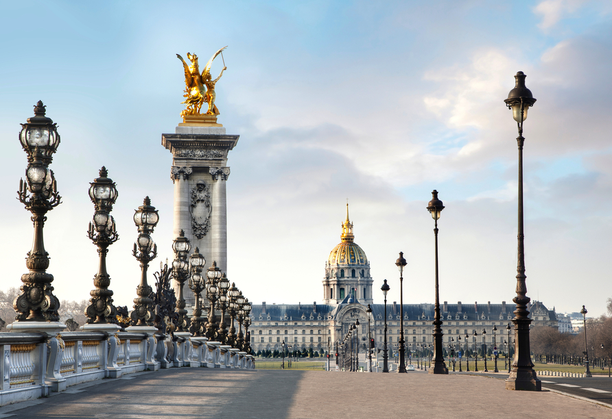 Spazieren Sie durch Paris und lassen Sie sich vom einzigartigen Charme dieser Weltmetropole verzaubern