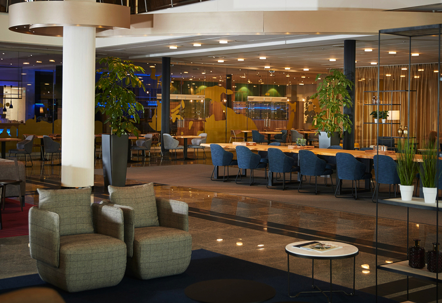 Lobby des Hotels