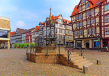 Unternehmen Sie einen Rundgang durch die historische Altstadt Hannovers.