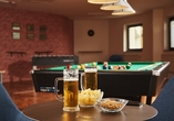 In der Bar können Sie den Tag ausklingen lassen.