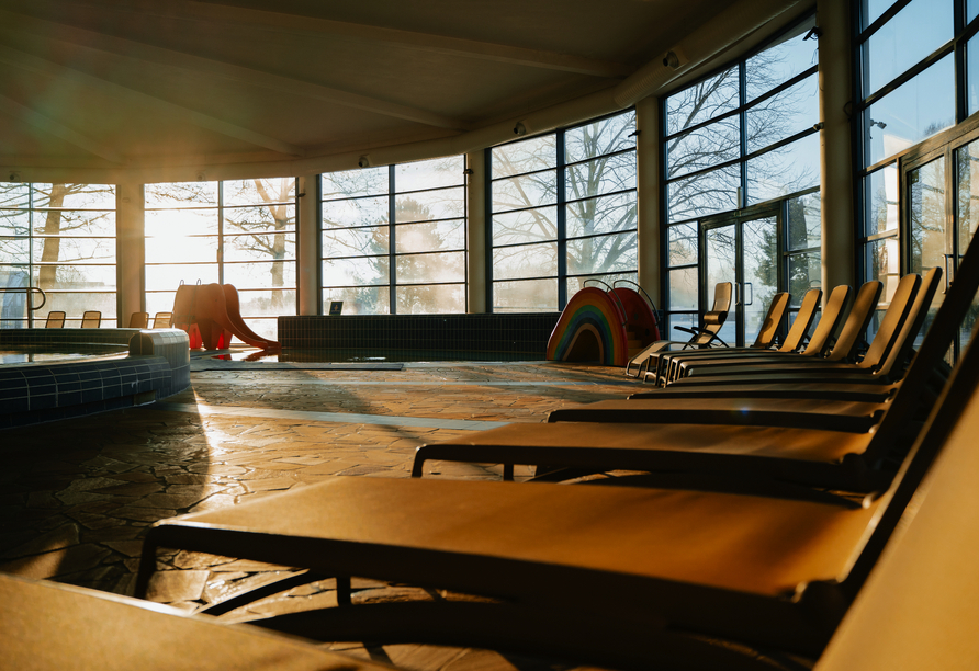 Der Thermalbereich im Resort