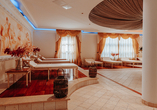 Ruheraum im Wellnessbereich des Hotels