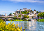 Salzburg ist nur wenige Kilometer entfernt und erwartet Sie mit seiner barocken Schönheit.