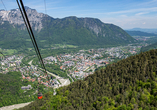 Vom Predigtstuhl haben Sie einen schönen Ausblick auf Bad Reichenhall.