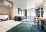 Beispiel einer Balkonkabine an Bord der Mein Schiff 2
