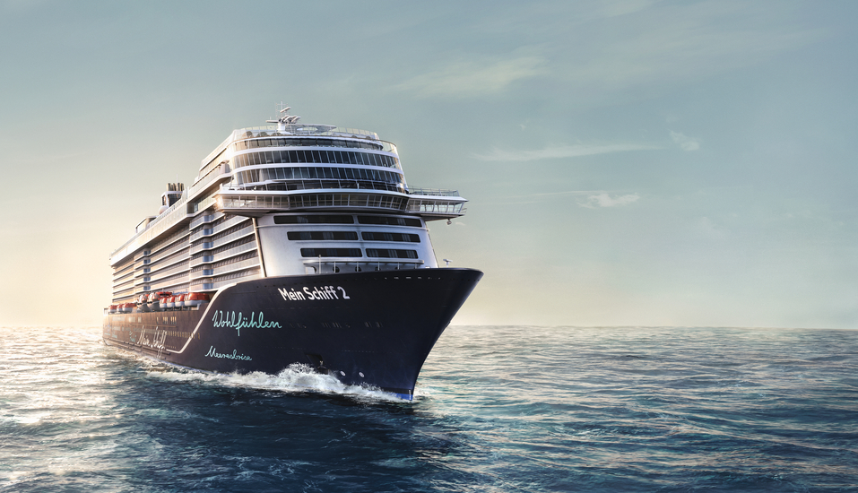 Herzlich willkommen an Bord der Mein Schiff 2!