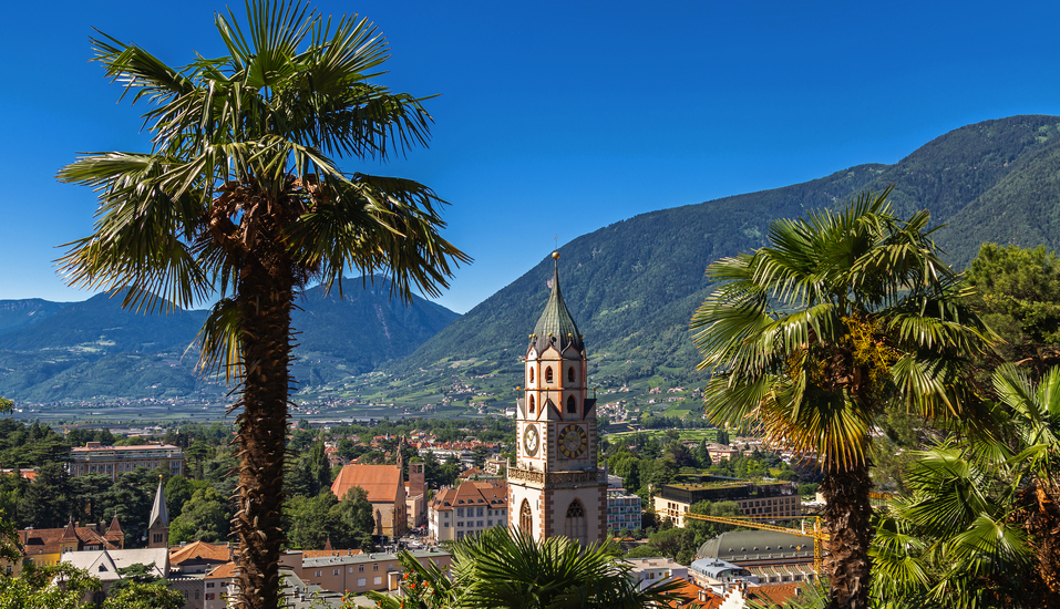 In Meran trifft alpiner Charme auf mediterranes Flair!