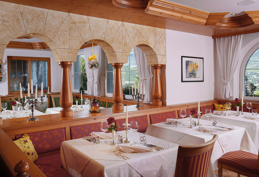 Restaurant des Landhaus Hotels Kristall
