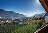 Ausblick vom Landhaus Hotel Kristall