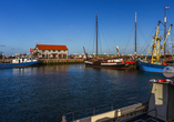 Der idyllische Hafen von Oudeschild.