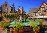 Ebenfalls an der Elsässer Weinstraße gelegen: Eguisheim