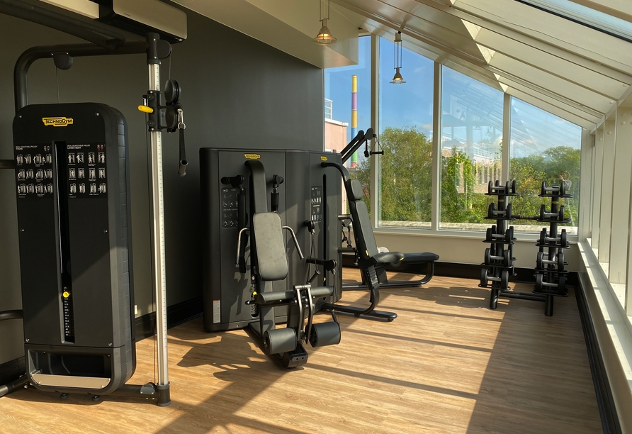 Fitnessraum des Hotels