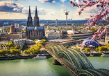 Ihre Flusskreuzfahrt startet in der Domstadt Köln.