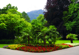 Blühende Beete und exotische Pflanzen – der Königliche Kurgarten in Bad Reichenhall.