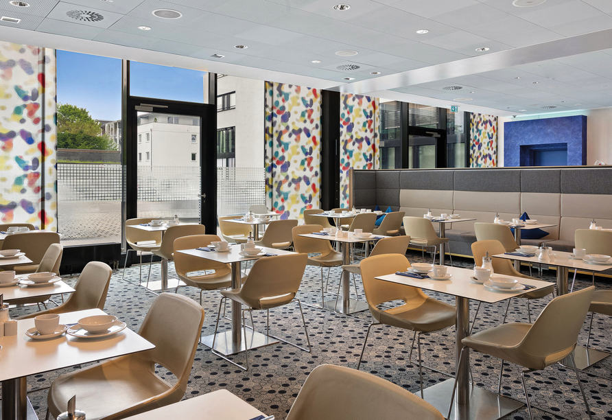 Frühstücksraum im Hotel Hey Lou Friedrichshafen