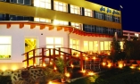 Außenansicht des AaRa Hotels Radeberg