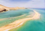 Auf Fuerteventura erwarten Sie weite Strände und eine entspannte Atmosphäre.